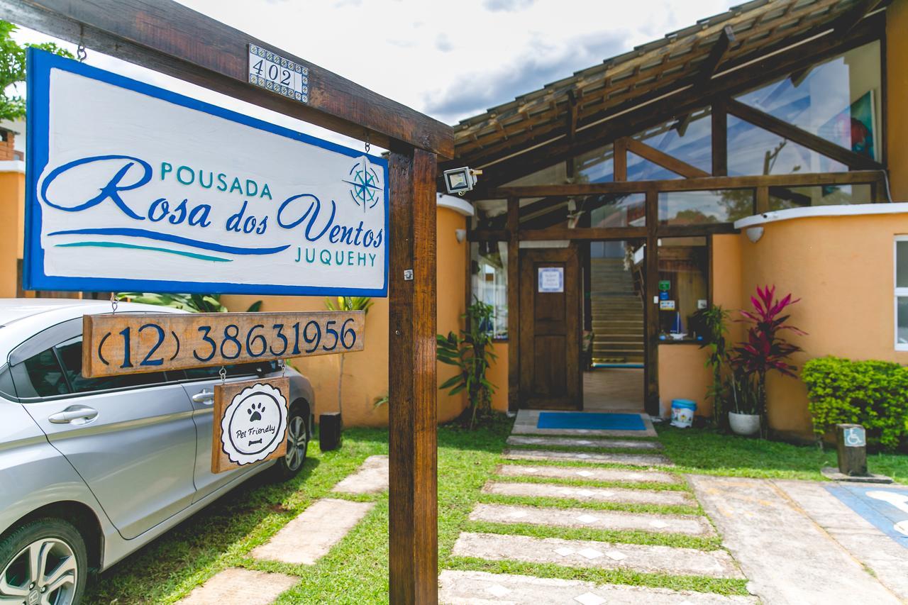 Pousada Rosa Dos Ventos Juquehy Juqueí Exterior foto